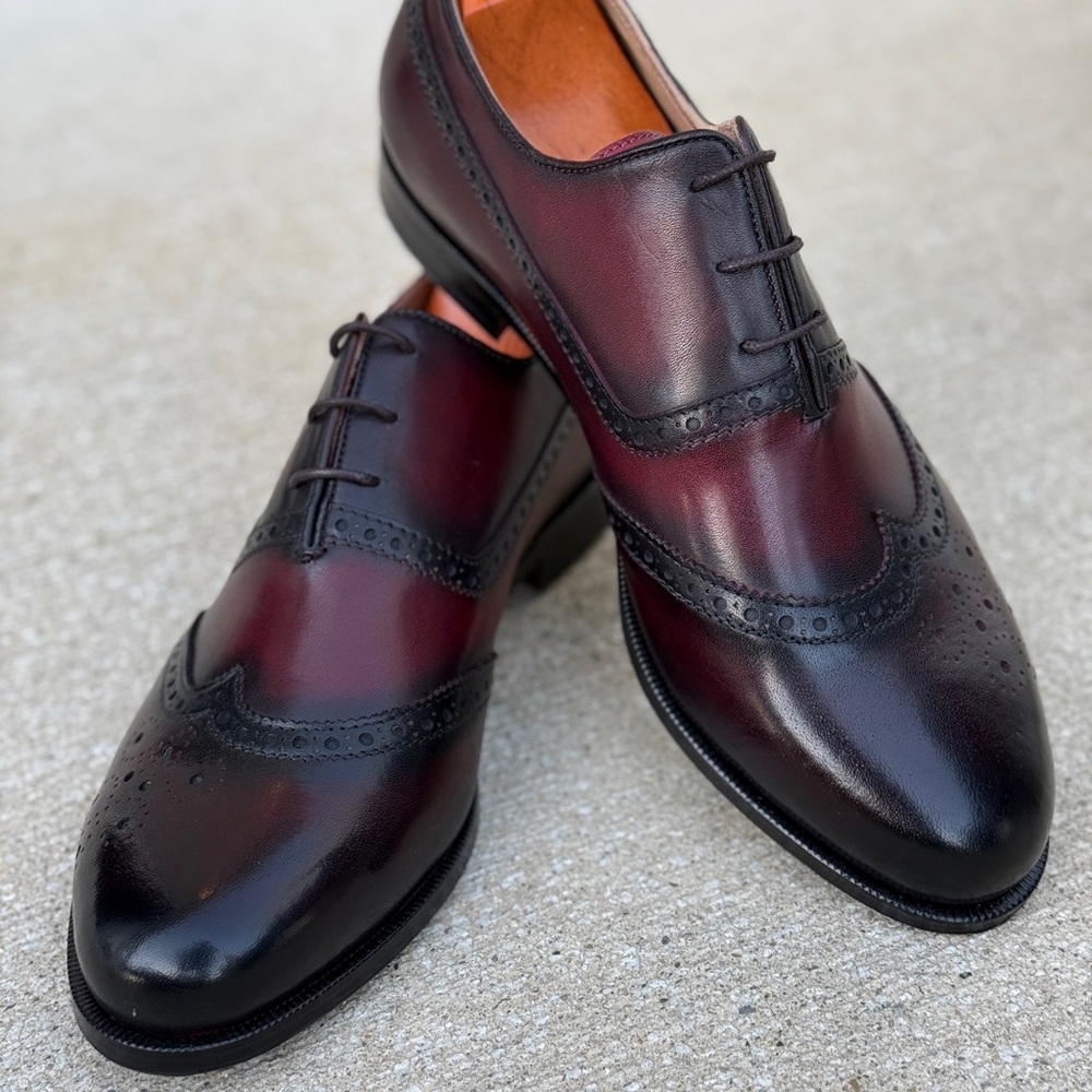 Handmade  side wingtips - Picture 5 of 6